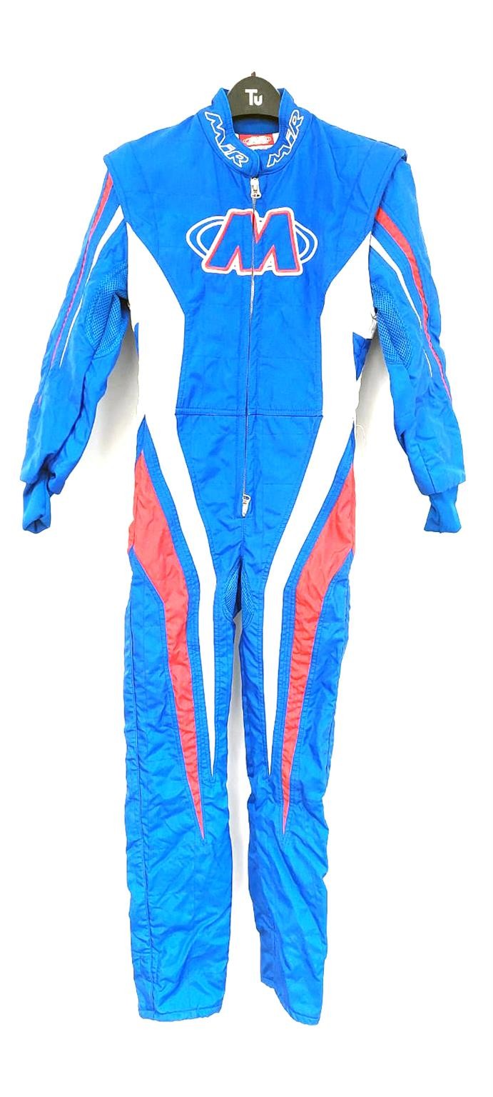 MIR 'Ultralight' Blue/White/Red Kart Racing Suit 2014/2019